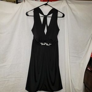 Roulette cross back dress